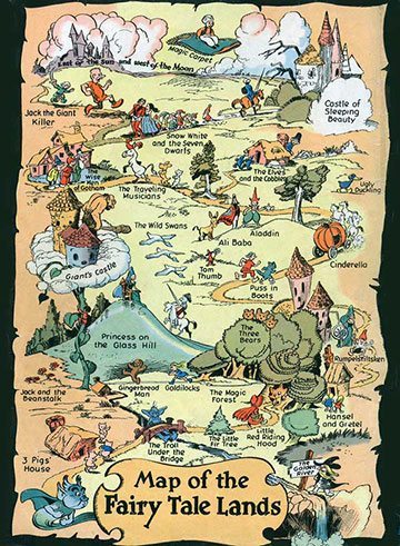 童话土地的地图