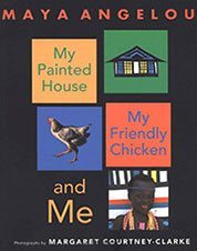 我绘的房子，我友好的鸡肉和我