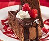 巧克力树莓蛋糕