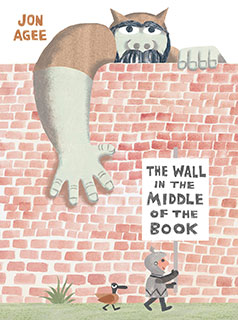 墙在本书中间